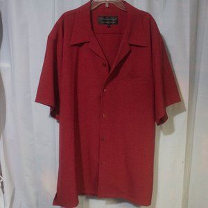 vittorio st angelo men's size large short sleeve shirt